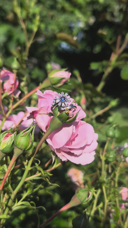 Fidget Spinner Ring "Blümchen" | 1022